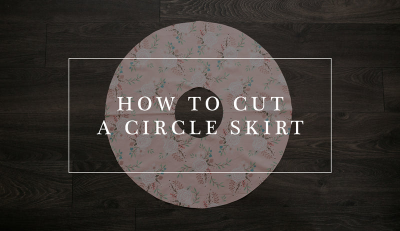 How to Cut Fabric for a Circle Skirt