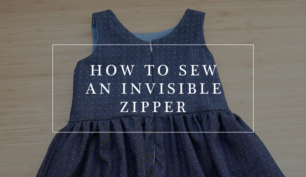 How to Sew an Invisible Zipper Little Lizard King How to Sew an Invisible Zipper Little Lizard King