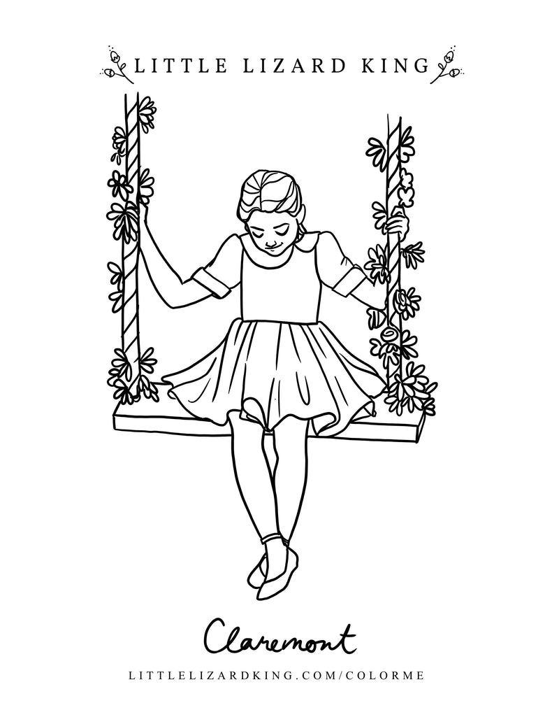 Claremont Coloring Page