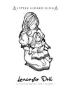 Lancaster Doll Coloring Page