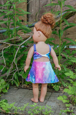 Tavira Doll Dress, Top & Skirt
