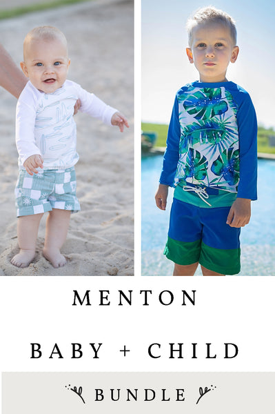 Antibes Baby and Child 2 Pattern Bundle – Little Lizard King