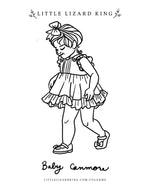 Canmore Baby Coloring Page