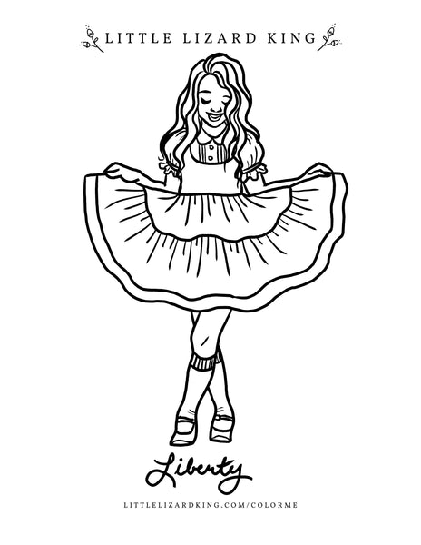 coloring pages liberty