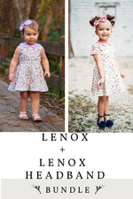 Lenox Dress and Headband 2 Pattern Bundle