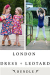 London Dress and London Leotard Child 2 Pattern Bundle
