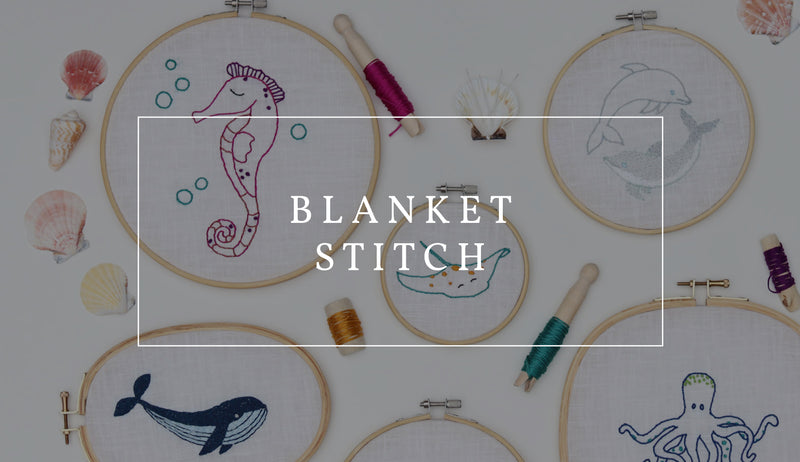 Blanket Stitch Hand Embroidery
