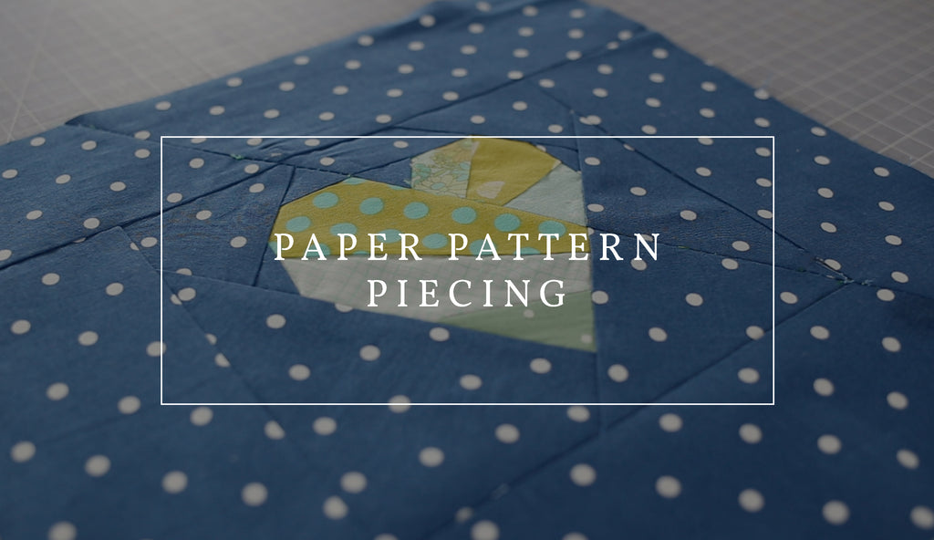 Paper Pattern Making Block Method Make a Quilt Block with Foundation Paper Pieced Patterns – Little ...