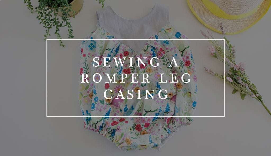 How to Sew a Romper Leg Casing – Little Lizard King