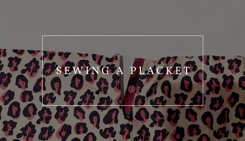 How To Sew A Placket With A Snap