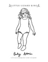 Astoria Baby Coloring Page