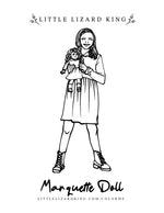 Marquette Doll Coloring Page