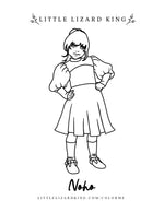 Noho Coloring Page