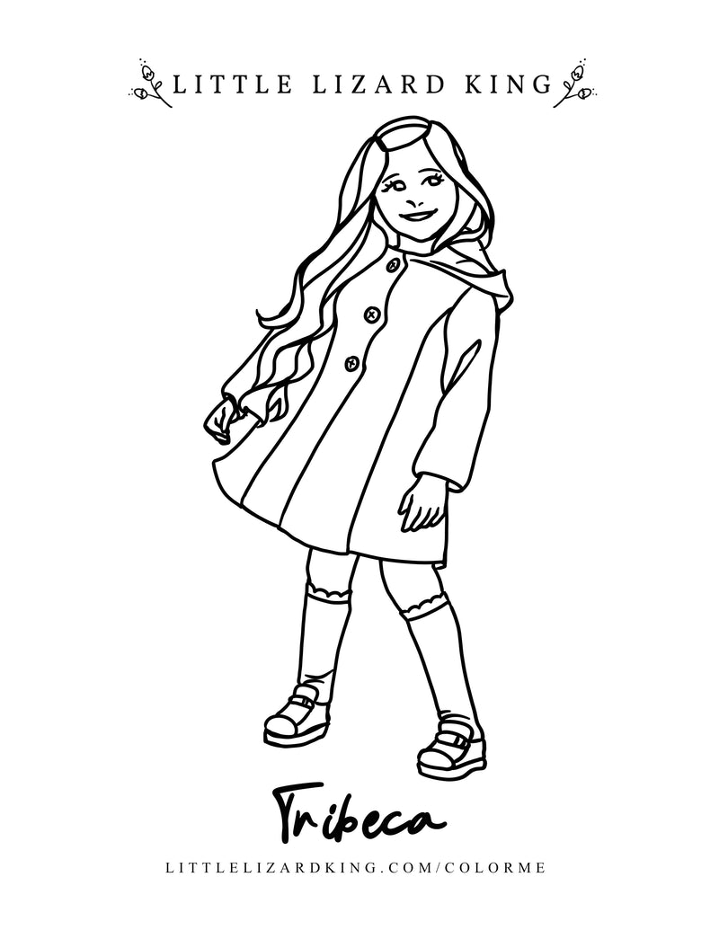 Tribeca Coloring Page