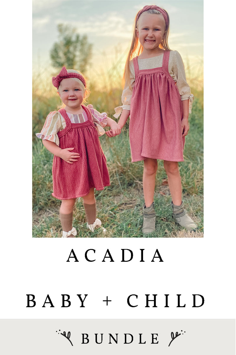 Acadia Baby and Child 2 Pattern Bundle