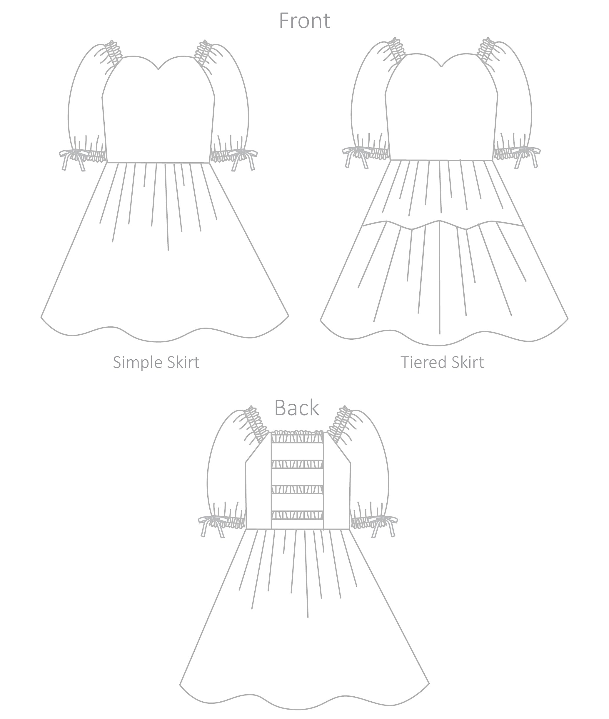 Lancaster Pattern Lancaster Child and Doll 2 Pattern Bundle – Little Lizard King