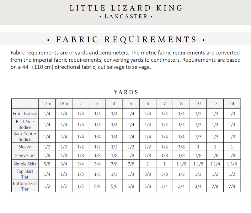 George Lancaster Pattern Lancaster Child and Adult 2 Pattern Bundle – Styla Patterns