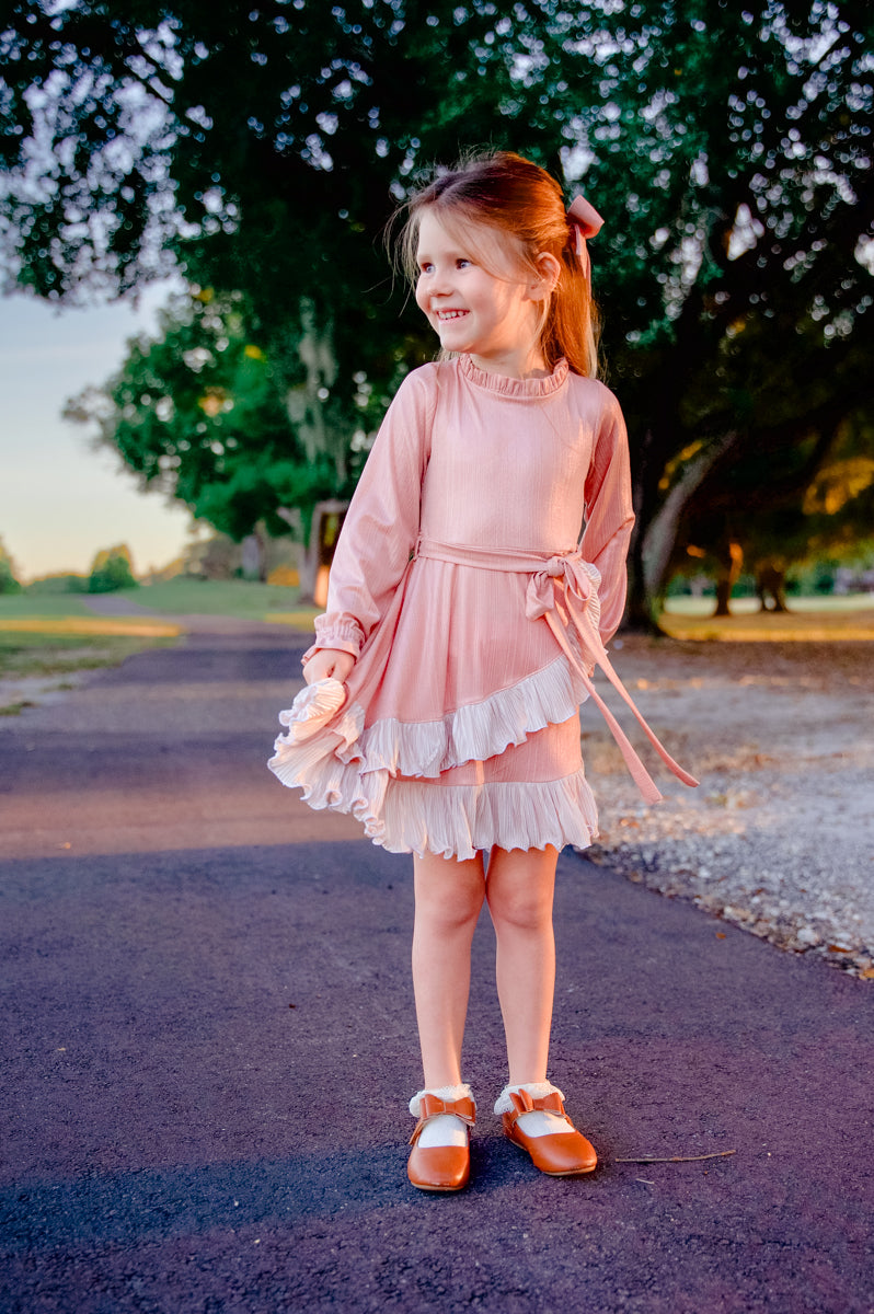 little girl fall dress Penelope Lace Dress at Baby Beau & Belle