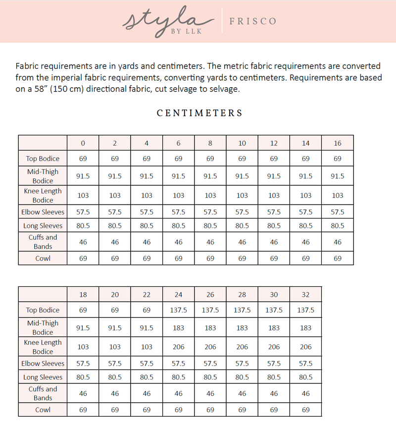 Styla Frisco and Styla Laconia 2 Pattern Bundle – Styla Patterns Styla Frisco and Styla Laconia 2 Pattern Bundle – Styla Patterns