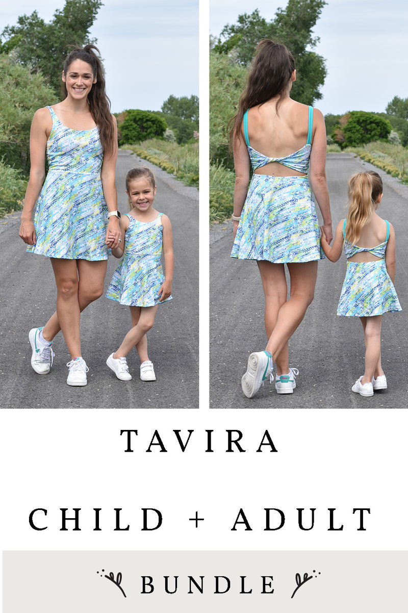 Tavira Child and Adult 2 Pattern Bundle