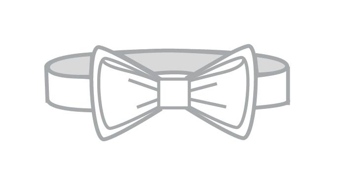 bowtie outline for cooler