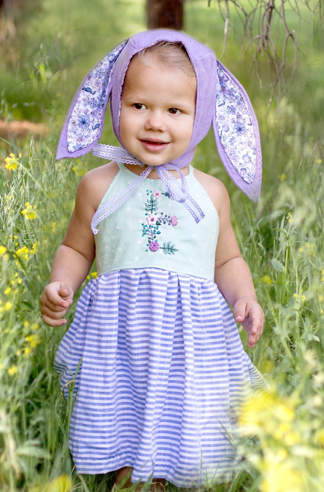 Baby Girls - Bonnets – Little Lizard King, image size:1087x1652