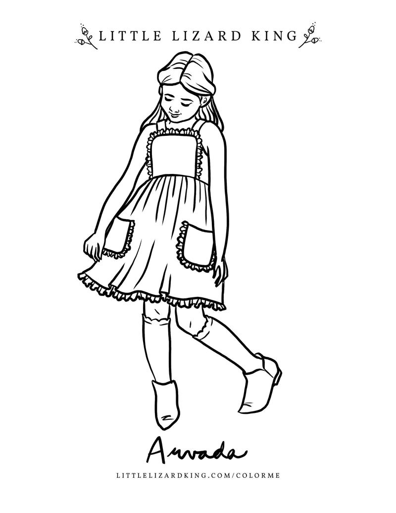 Arvada Coloring Page