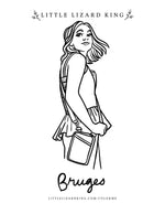 Bruges Coloring Page