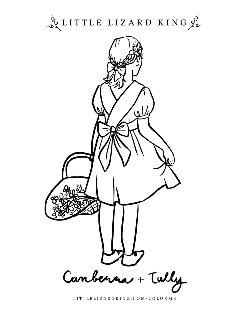 Canberra Coloring Page