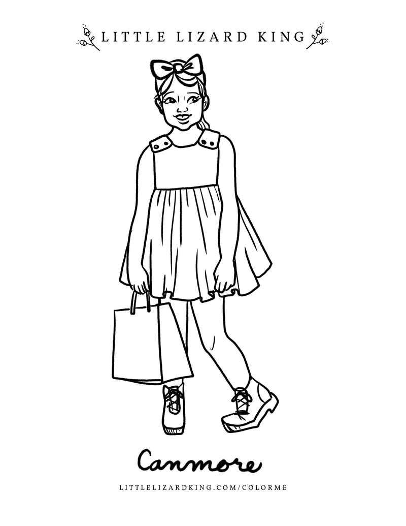 Canmore Coloring Page