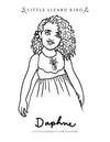 Daphne Coloring Page