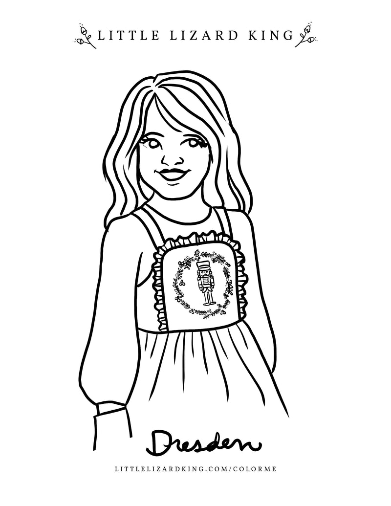 Dresden Coloring Page