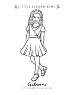 Gibson Coloring Page