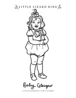 Glasgow Baby Coloring Page