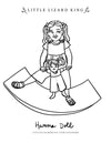 Hanna Doll Coloring Page