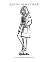 Hudson Girl Coloring Page