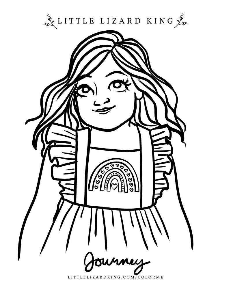 Journey Coloring Page