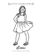 Lisse Coloring Page