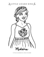 Madeira Coloring Page