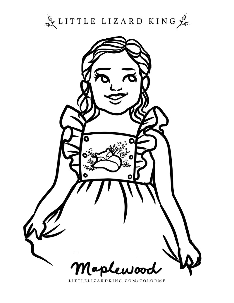 Maplewood Coloring Page