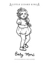 Mori Baby Coloring Page