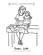 Parker Doll Coloring Page