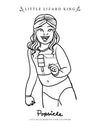 Popsicle Coloring Page