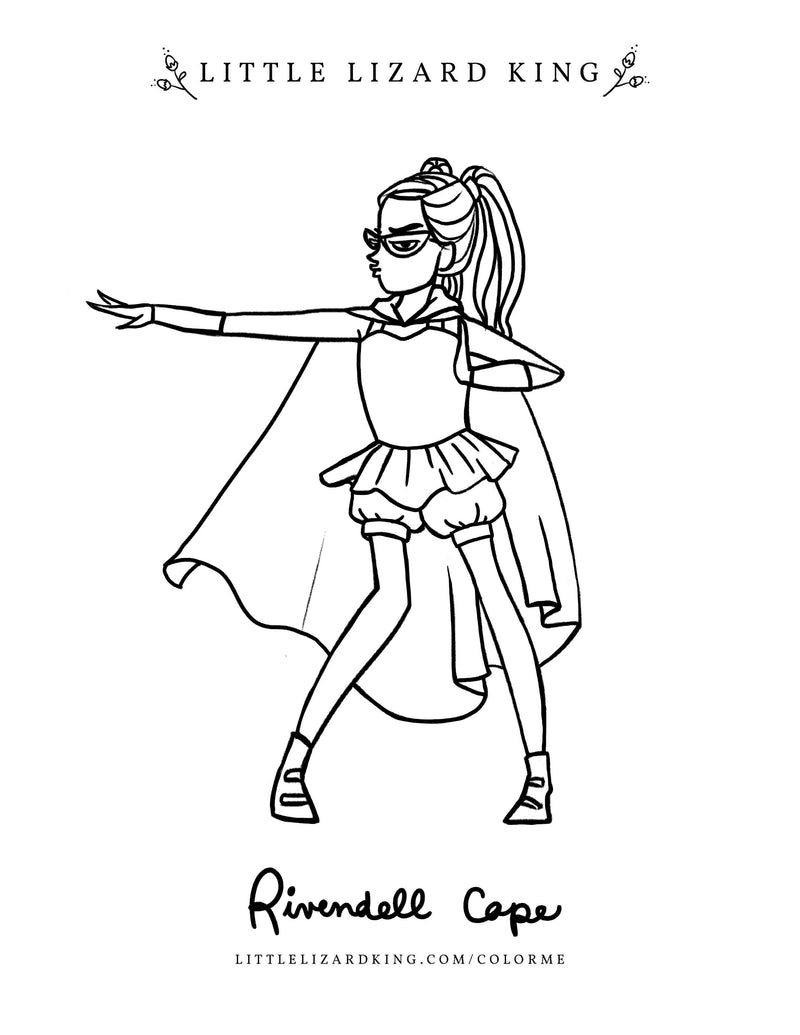 Rivendell Coloring Page