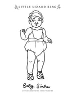 Sintra Baby Coloring Page