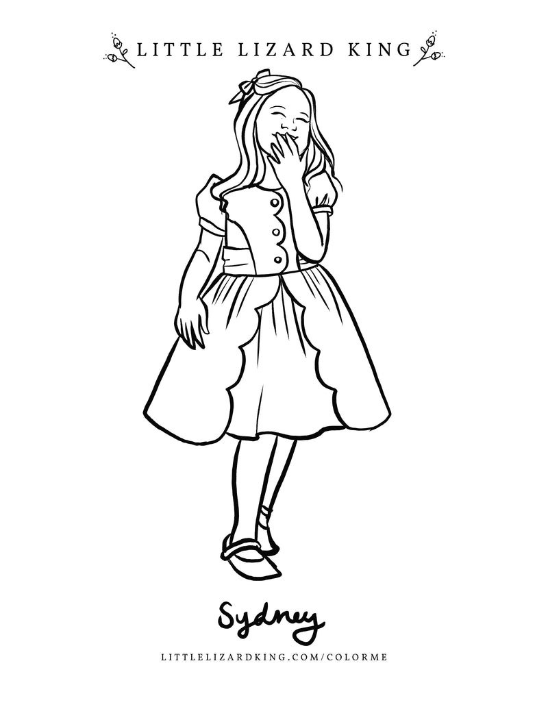 Sydney Coloring Page
