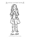 Zafra Doll Coloring page