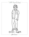 Anderson and Bayfield Coloring Page
