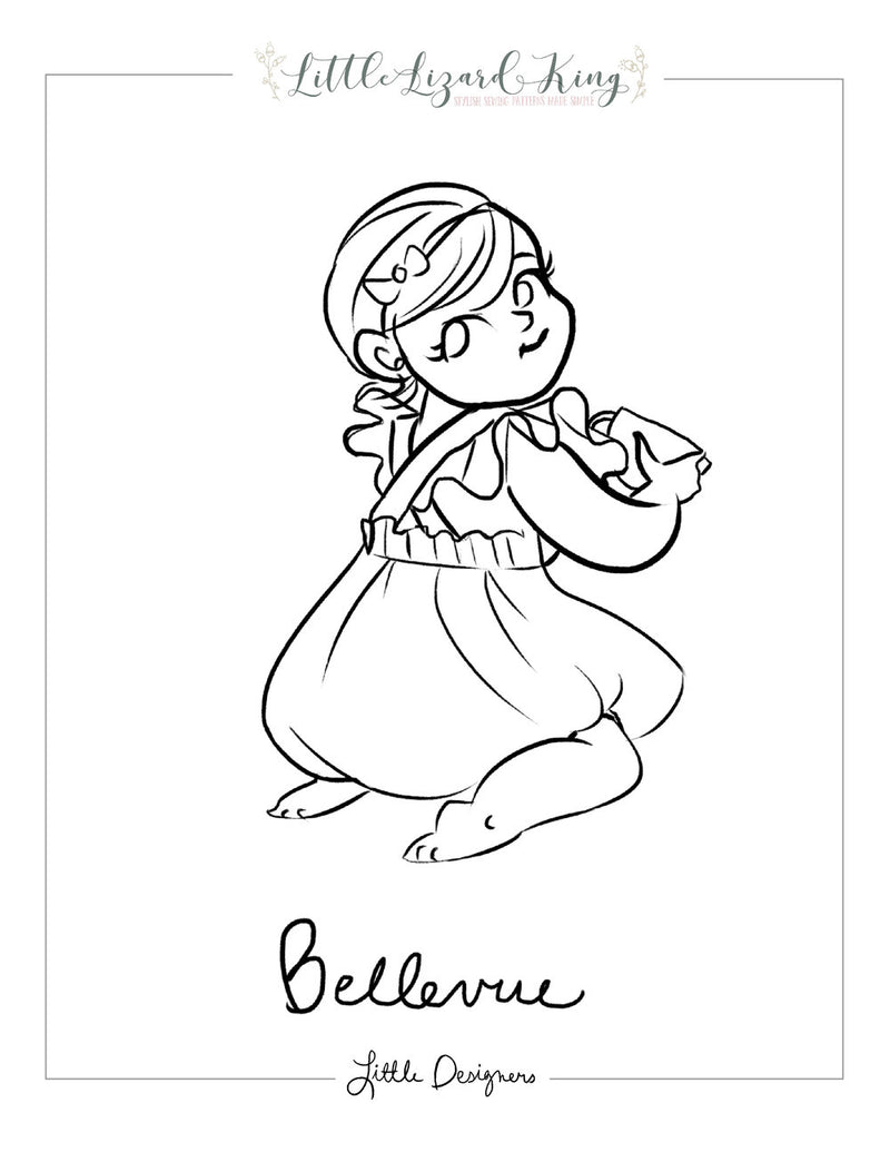 Bellevue Baby Coloring Page