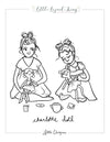 Charlotte Doll Coloring Page